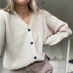 Kindly The Label Cardigan Size XL